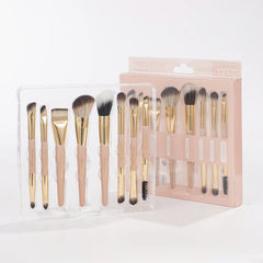 Miss Rose Professional dual-ended brushes for face and eye makeup