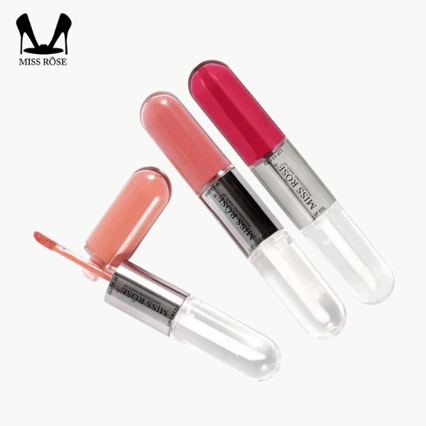 2 in 1 Miss Rose Lip gloss and Lip Oil