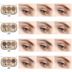 Miss Rose 3 Colors Eyebrow Powder